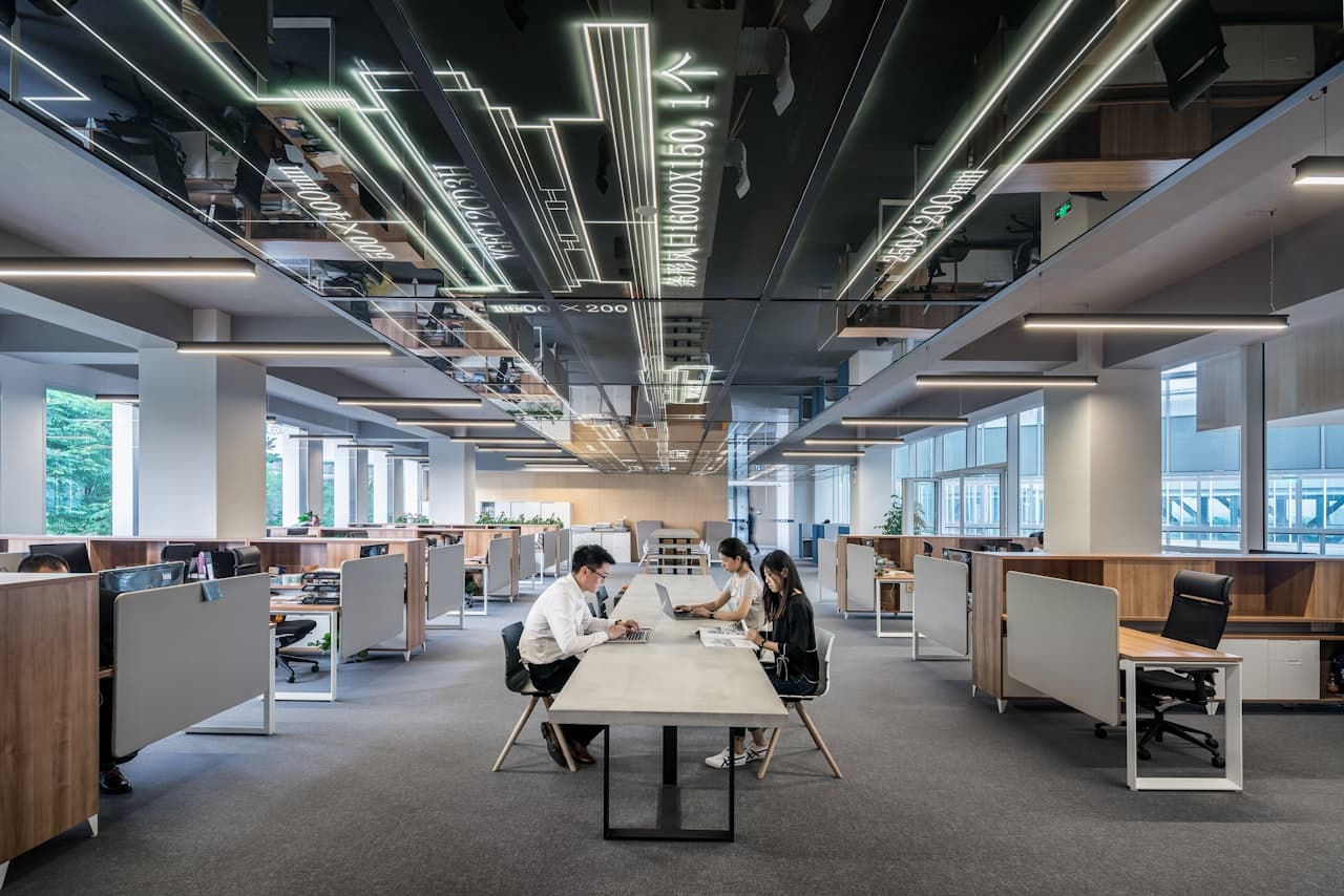 Open collaborative workspace
