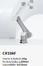 CR10AF, a DOBOT collaborative robot arms product